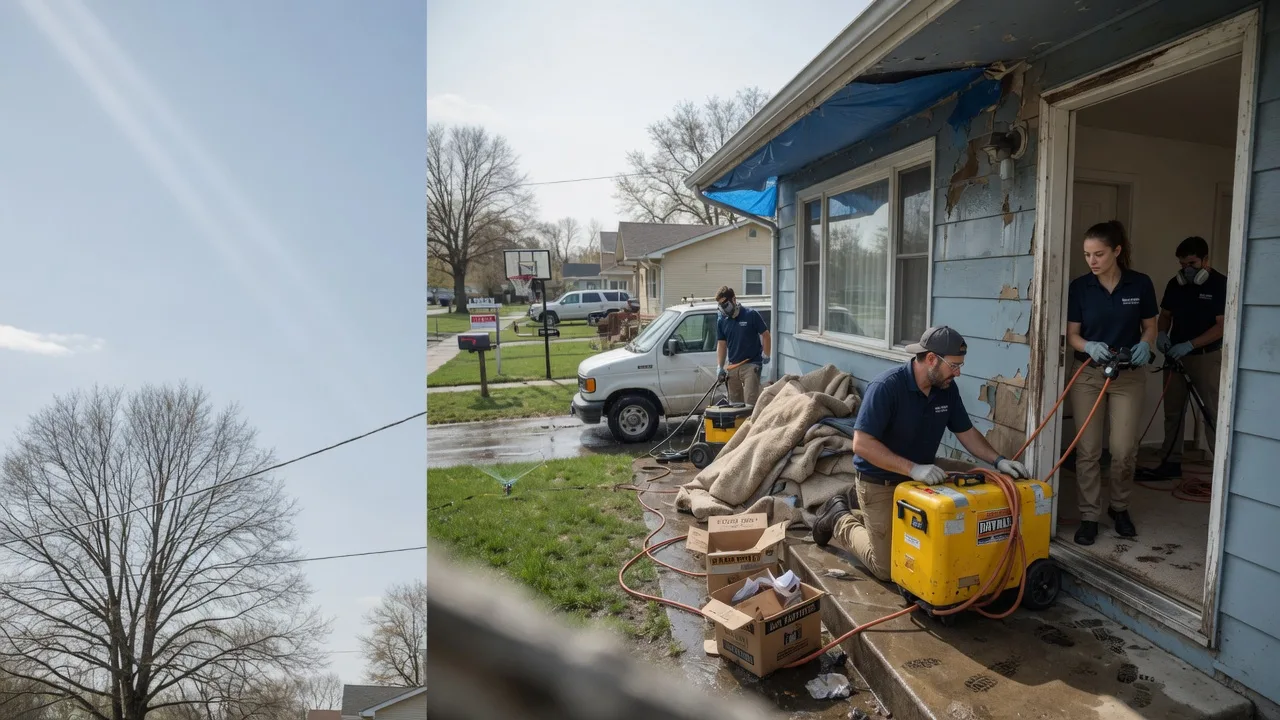 Basement Flood Cleanup in Newhall, WV near me